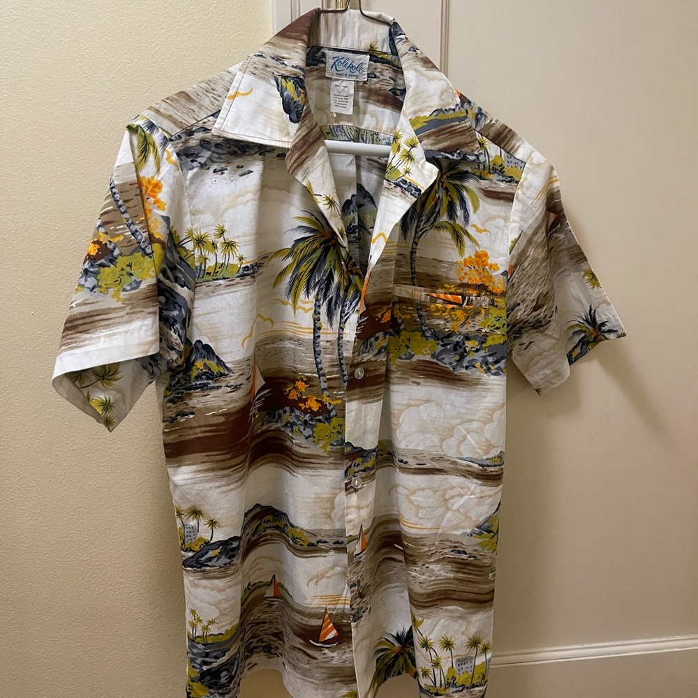True Vintage Cotton Hawaiian Shirt